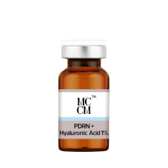 MCCM PDRN + Ácido hialurónico al 1 %: Regeneración celular | 5 frascos de 5 ml