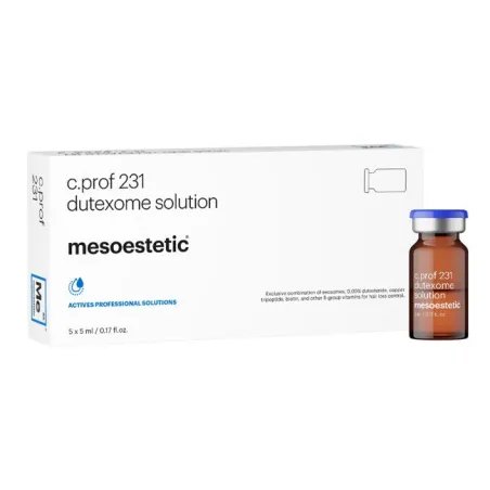 MESOESTETIC c.prof 231 Dutexome Solution: Hair Treatment Anti-Hair Loss and Thickening | 5 bottles of 5ml
