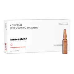 MESOESTETIC x.prof 020 vitamin C 20% | 20 ampoules of 5ml