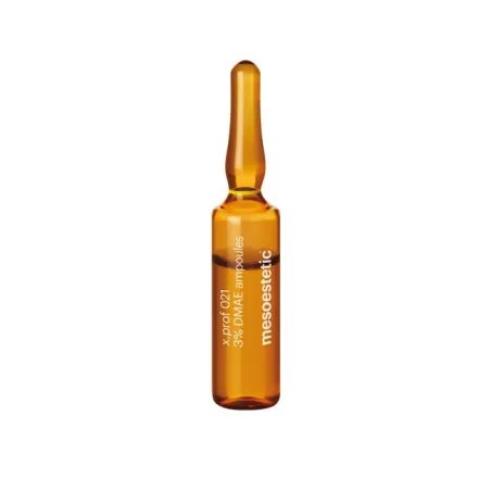 MESOESTETIC x.prof 021 DMAE 3% : Σφιγκτική και ανυψωτική θεραπεία για ώρινα δέρματα | 20 αμπούλες των 5ml