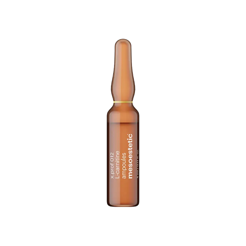 MESOESTETIC x.prof 012 L-carnitine: Mesotherapy Solution for the Reduction  of Localized Fat
