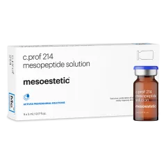 MESOESTETIC c.prof 214 Soluzione Mesopeptidi: Peptidi biomimetici | 5 flaconi da 5ml