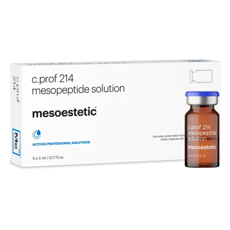 MESOESTETIC c.prof 214 Soluzione Mesopeptidi: Peptidi biomimetici | 5 flaconi da 5ml