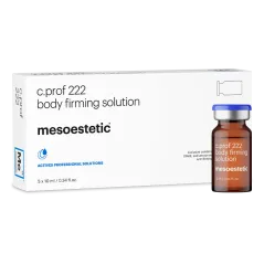 MESOESTETIC c.prof 222 λύση σύσφιξης σώματος: Λύση Σύσφιξης για ένα Σμιλευμένο και Τονωμένο Σώμα | 5 φιαλίδια των 10ml