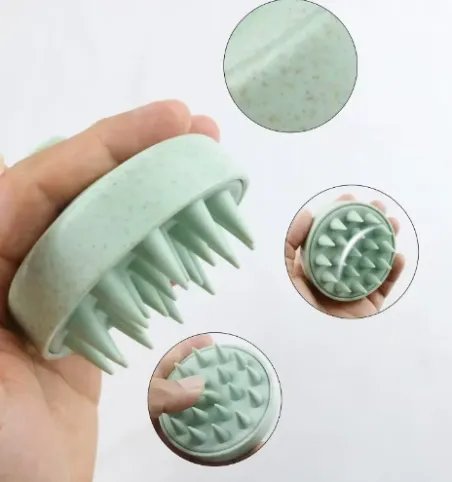 Cepillo de Masaje para el Cuero Cabelludo de Silicona: Estimulación y Relajación Óptimas para el Cabello