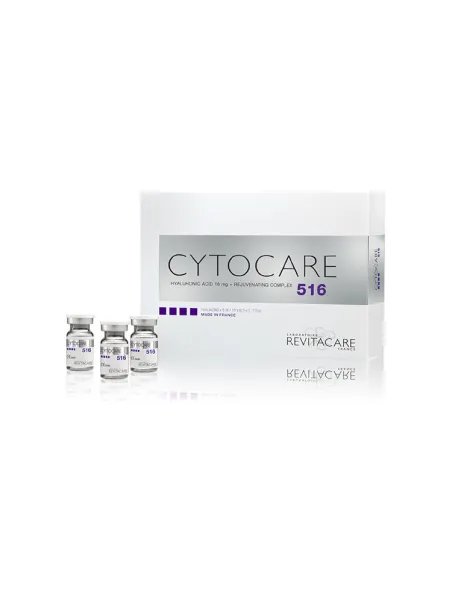 Cytocare 516 : Solution de Mésothérapie Anti-Âge pour Hydratation et Revitalisation Intenses | flacon de 5ml