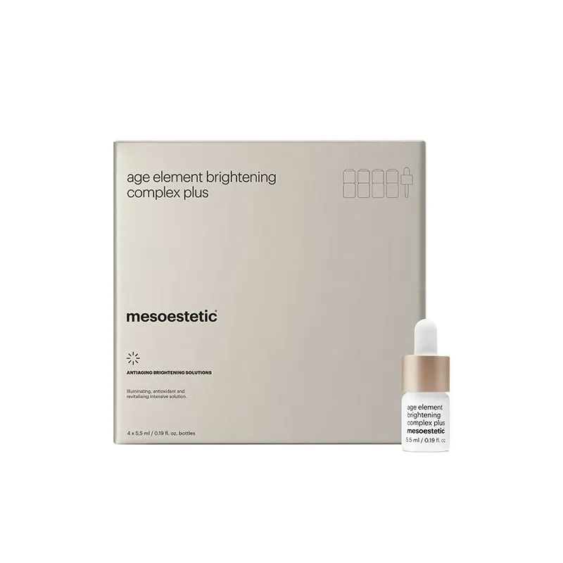 MESOESTETIC Age Element® Brightening Complex C15: Vitamin C Serum for Radiant Skin | 4 x 10ml ampoules