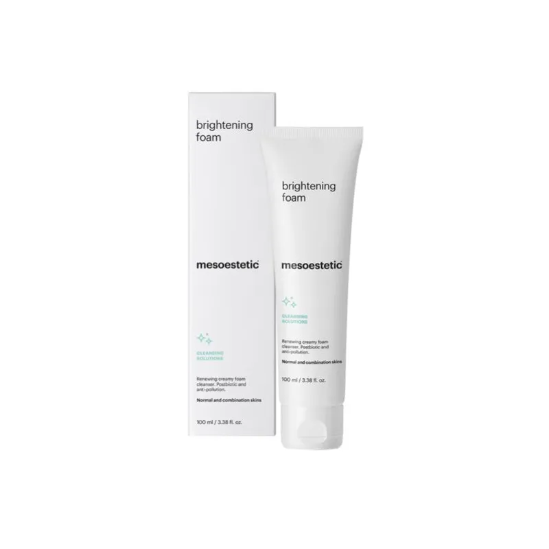 MESOESTETIC Age Element® Brightening Foam : Mousse Nettoyante Éclaircissante pour un Teint Lumineux | 100ml