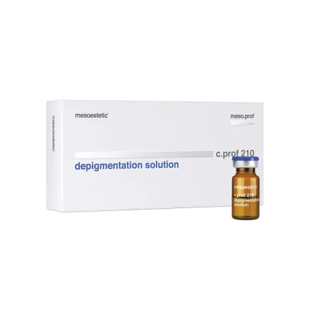 Λύση αποχρωματισμού MESOESTETIC c.prof 210: Θεραπεία Μεσοθεραπείας κατά των Κηλίδων για Ανοιχτόχρωμο Δέρμα | 5x5ml