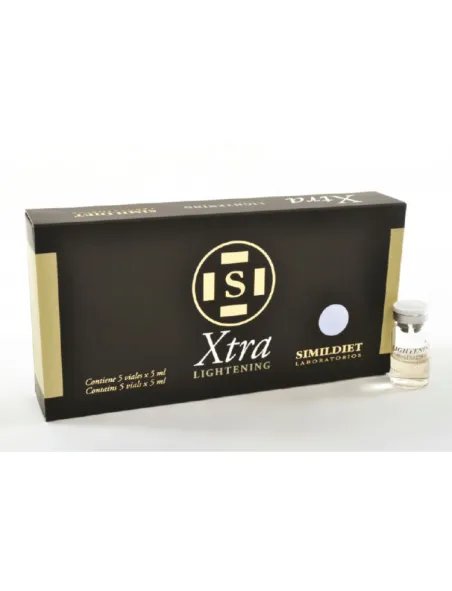 SIMILDIET Xtra Lightening Cocktail: Trattamento Schiarente in Mesoterapia per un Colorito Uniforme e Luminoso | 5 flaconi da 5ml