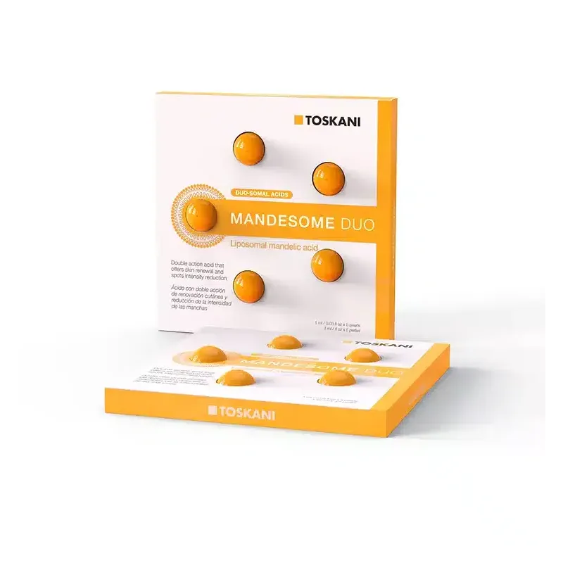 TOSKANI Mandesome Peeling Duo | Acne-Prone Skin | 5 Pearls of 1ml TOSKANI Mandesome Peeling Duo | Acne-Prone Skin | 5 Pearls of 1ml