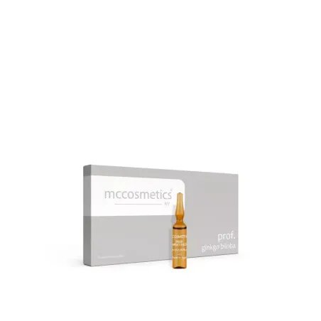 MCCOSMETICS Anti-Cellulite Solution Ginkgo Biloba: Circulation and Lipolysis | 10 Ampoules of 2ml
