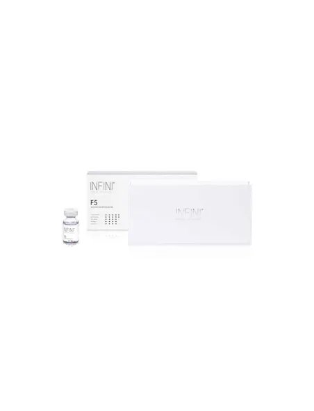 INFINI PREMIUM MESO F5 : Revitalisation des Peaux Matures et Anti-Vieillissement | Acide Hyaluronique & Collagène | 5 flacons de