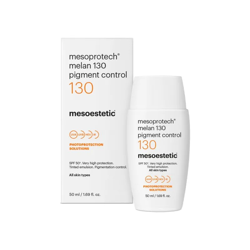 MESOESTETIC Μεσοπροστάτης Melan 130 Έλεγχος Χρωστικής: Αντηλιακό κατά των Κηλίδων | 50ml MESOESTETIC Μεσοπροστάτης Melan 130 Έλεγχος Χρωστικής: Αντηλιακό κατά των Κηλίδων | 50ml