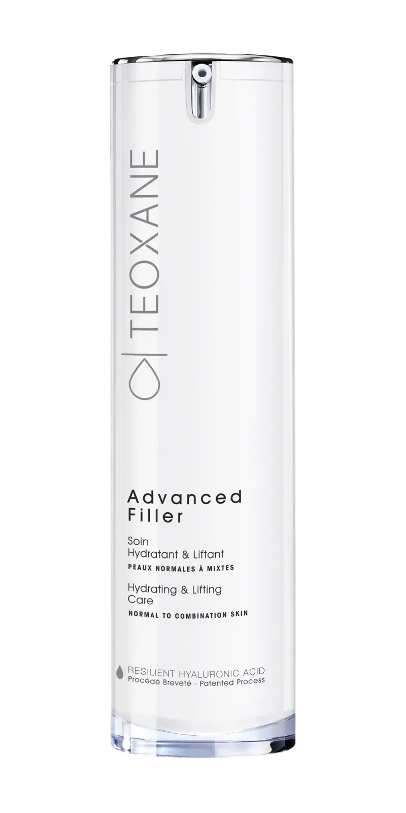 TEOXANE ADVANCED FILLER Crema Idratante Anti-Age per Pelli Normali a Miste | Flacone Airless 50ml TEOXANE ADVANCED FILLER Crema Idratante Anti-Age per Pelli Normali a Miste | Flacone Airless 50ml