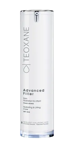 TEOXANE ADVANCED FILLER Pelli secche: Crema Anti-Aging Idratante e Levigante | flacone Airless da 50ml