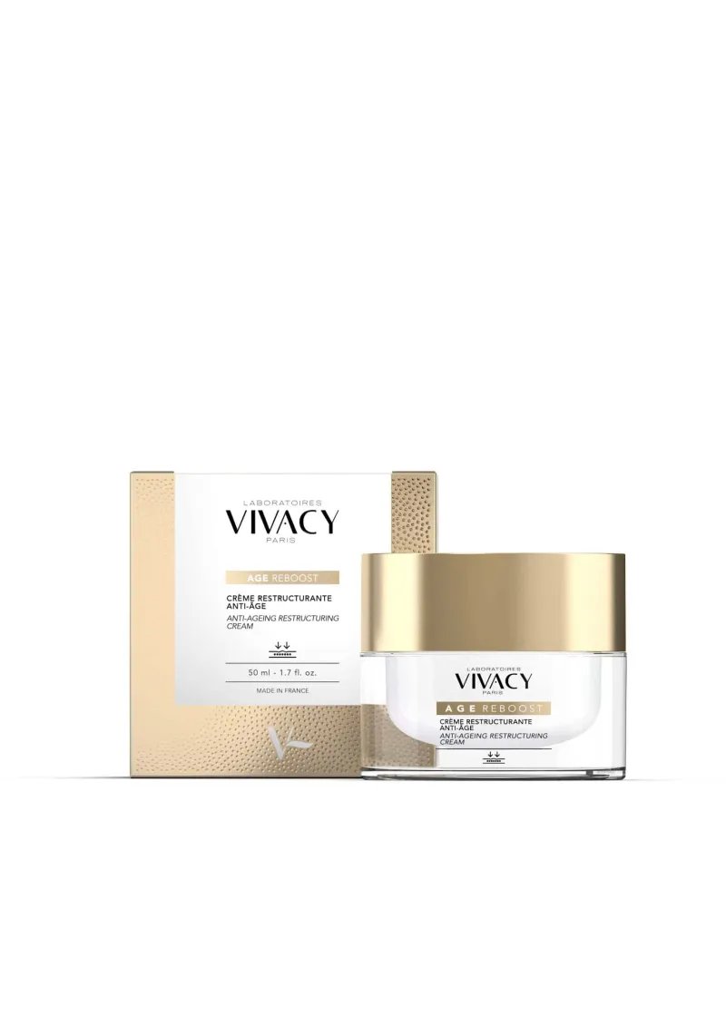 VIVACY AGE REBOOST: Crema Reestructurante Anti-Edad para Pieles Maduras | 50ml